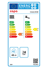 COPA E-Lecto 24 kW Energy Label 