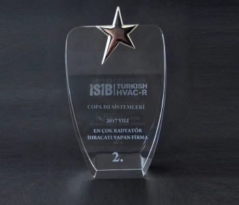 Copa Isı Sistemleri İhracat Başarı Ödülü’nün Sahibi Oldu