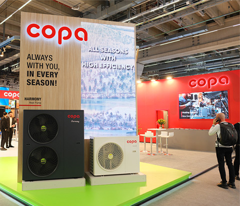 COPA, Yenilikçi Ürünleriyle ISH Frankfurt Fuarı'nda Yerini Aldı