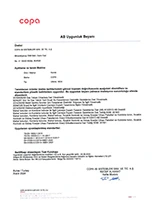 Ultimix 18-24 AB Uygunluk Beyanı