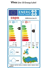Enerji Etiketi - COPA Viva Line 18.000 BTU