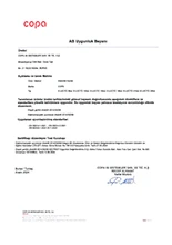 E-Lecto AB Uygunluk Beyanı