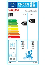 Enerji Etiketi - Copa Trion 12 kW