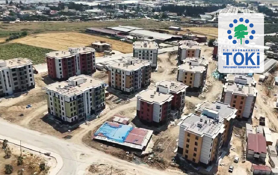 TOKİ ANTAKYA 6. BÖLGE 7. BÖLGE 940 ADET KONUT PROJESİ